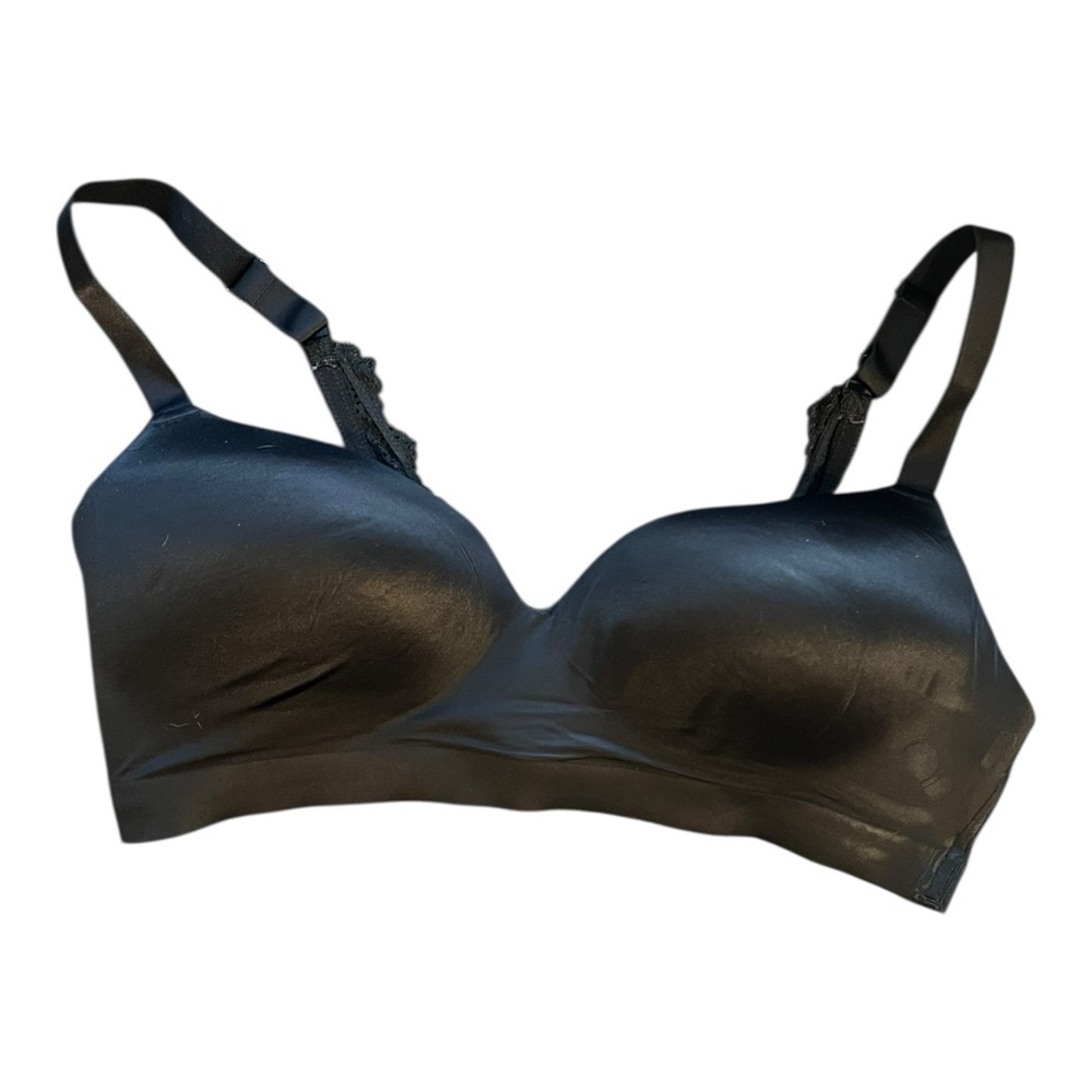 Soma Enbliss Luxe Wireless Lace J-Hook Bra – 38C (Black)